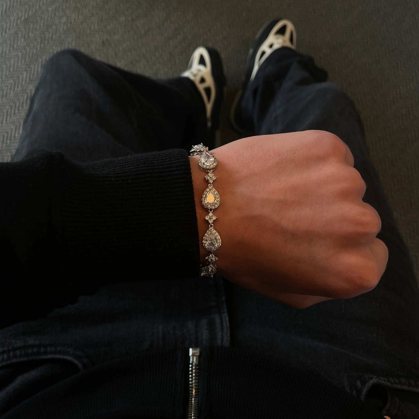 RainDrop Star Bracelet Silver